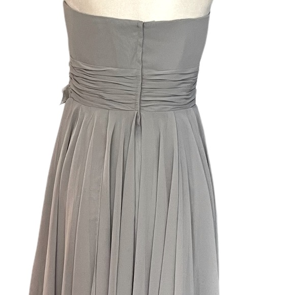 Christina Wu 22648 Gray Bridesmaid Dress - Picture 6 of 10